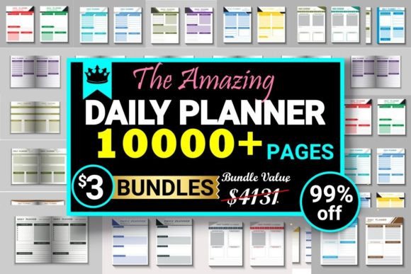 Download Daily Planner Design Bundle - Daily planner design Collection