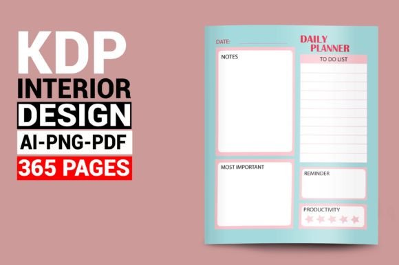 Download KDP Daily Planner Design - Daily planner design Collection